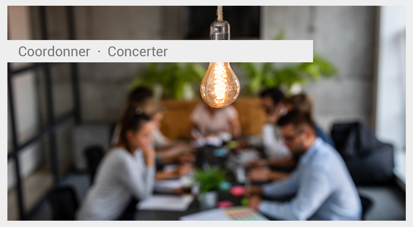 coordonner concerter bouton